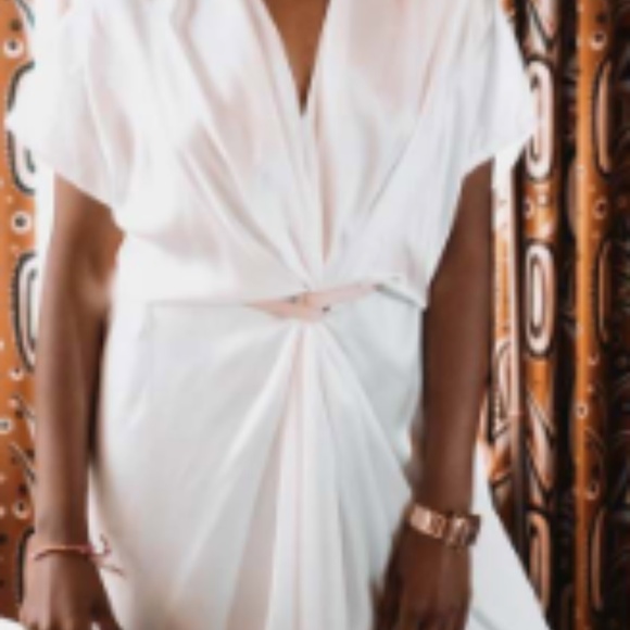 Miranda Bennett Studio Silk Knot Dress - Picture 2 of 5